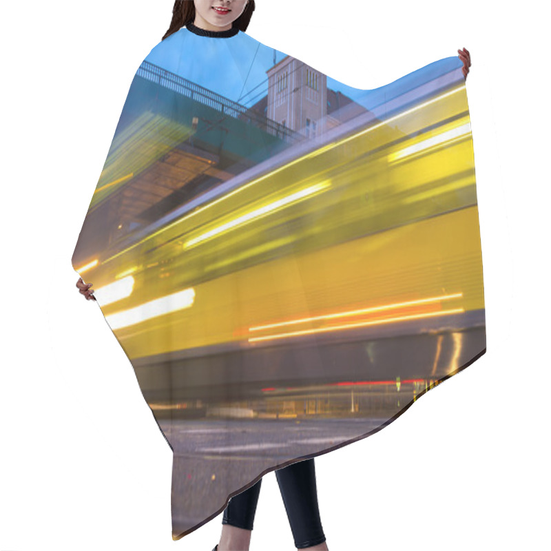 Personality  Tram In Berlin Hair Cutting Cape