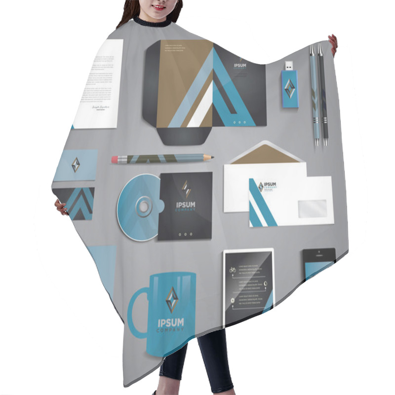 Personality  Identity Design For Your Company Hair Cutting Cape