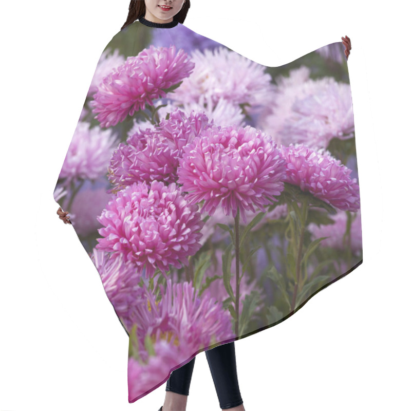 Personality  Beautiful Flowers As A Background Hair Cutting Cape