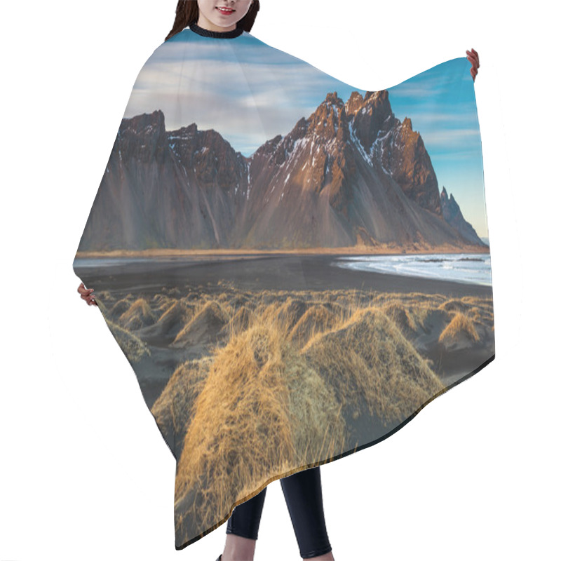 Personality  Stokksness, Iceland Hair Cutting Cape