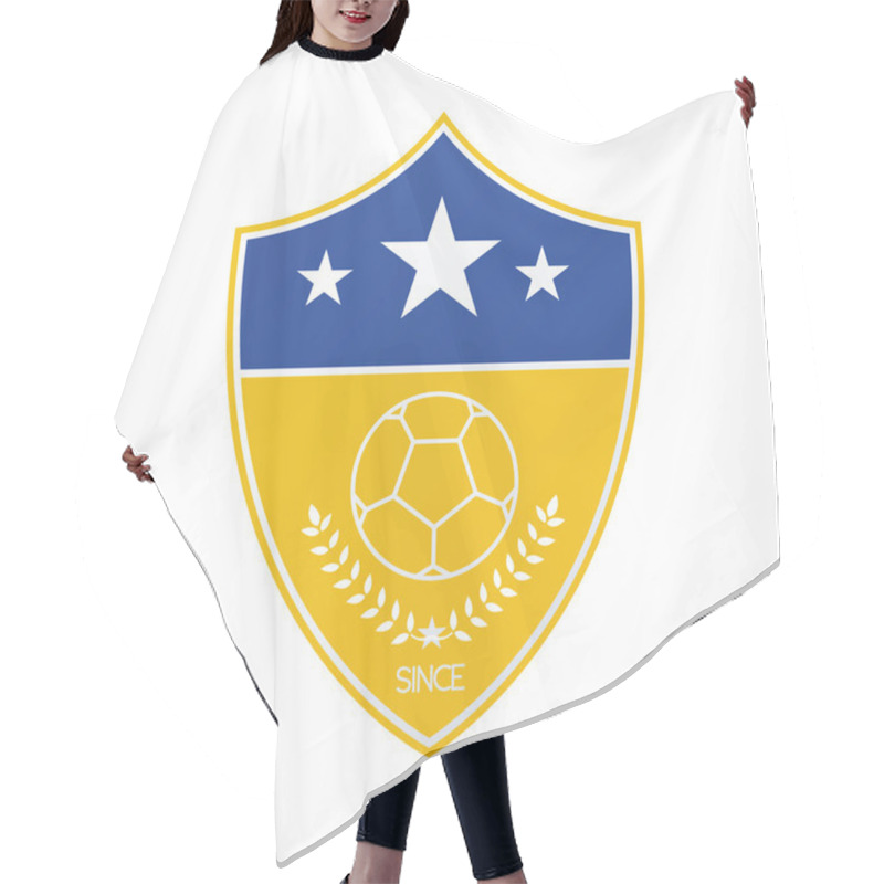 Personality  Sport Emblem Hair Cutting Cape