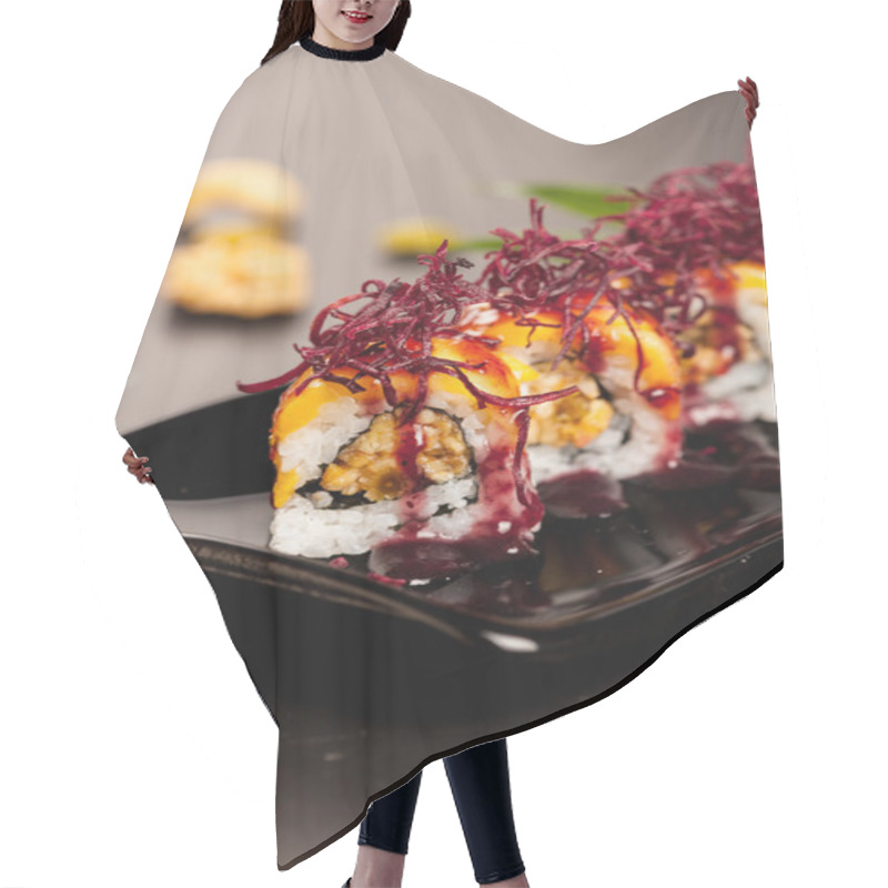 Personality  Japanese Cuisine Hair Cutting Cape