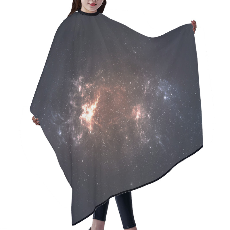 Personality  Star Field In  Deep Space Many Light Years Far From The Earth Hair Cutting Cape