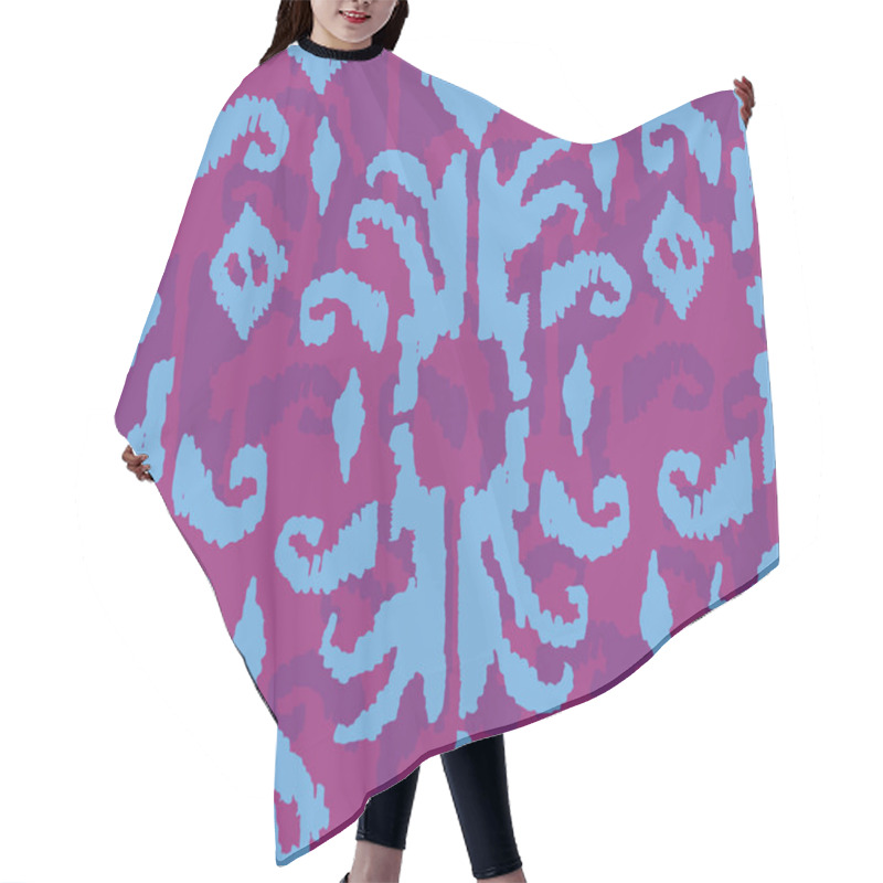 Personality  Fabric Seamless Pattern Hair Cutting Cape