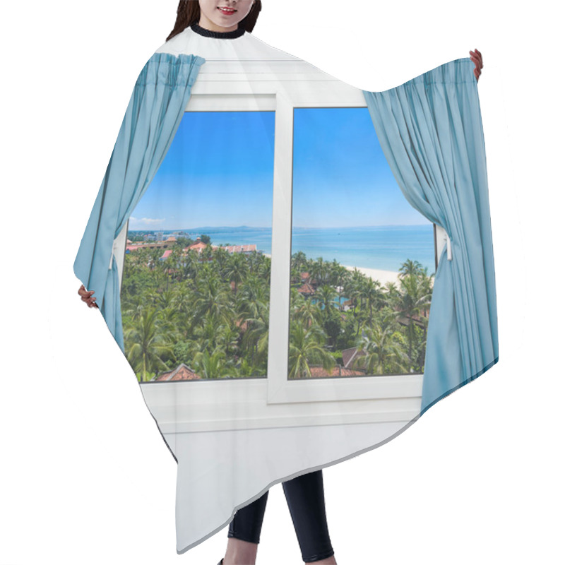 Personality  View From The Hotel Window Resort Tropics Sea Coast Hair Cutting Cape