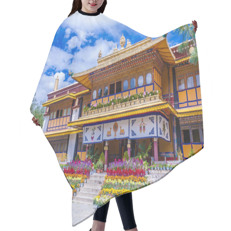 Personality  Norbulingka Dalai Lama Summer Palace, Lhasa, Tibet, Lhasa Hair Cutting Cape