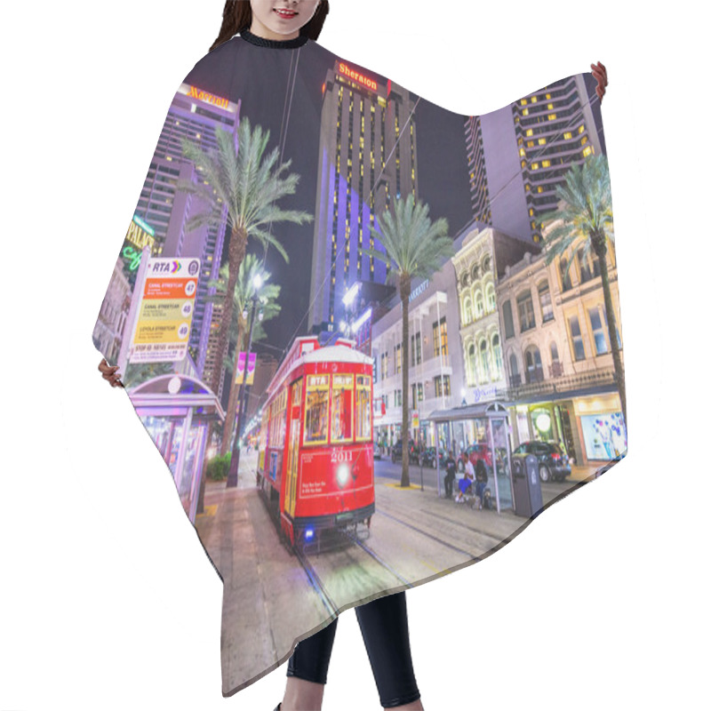 Personality  New Orleans Streetcar Hair Cutting Cape