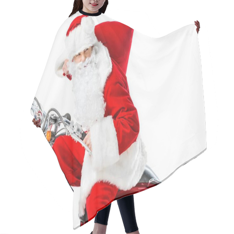 Personality  Santa Hair Cutting Cape