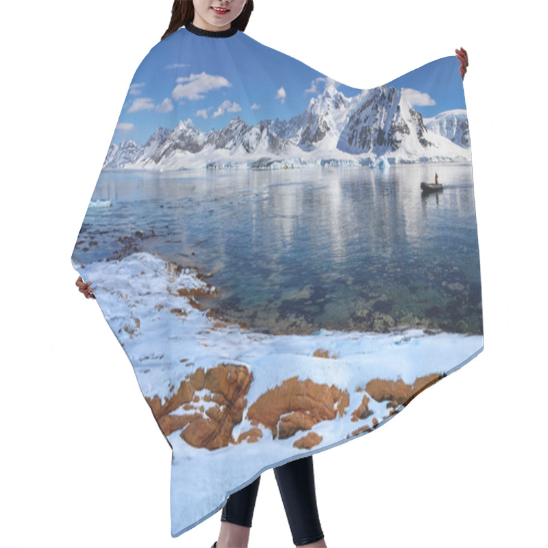 Personality  Cuverville Bay Near Danko Island On The Antarctic Peninsula In Antarctica Hair Cutting Cape