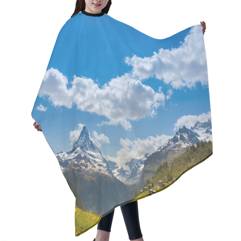 Personality  Matterhorn Peak In Zermatt Hair Cutting Cape