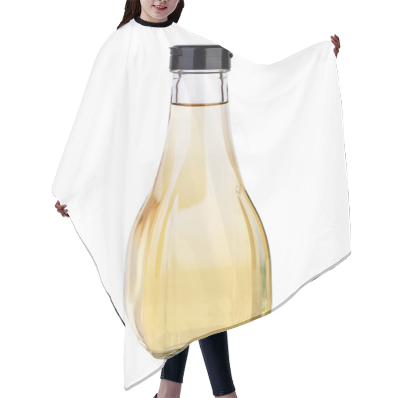 Personality  Decanter With White Balsamic (or Apple) Vinegar Hair Cutting Cape