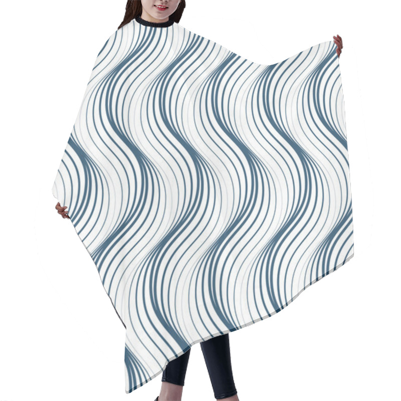 Personality  Geometric Seamless Pattern  Hair Cutting Cape