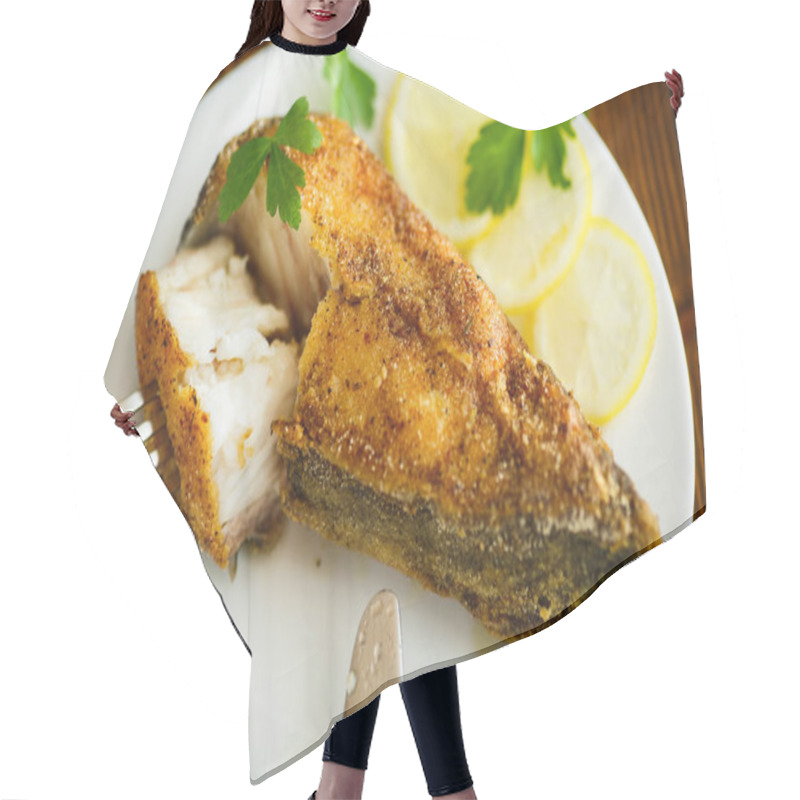 Personality  Catfish Roasted In Batter Hair Cutting Cape