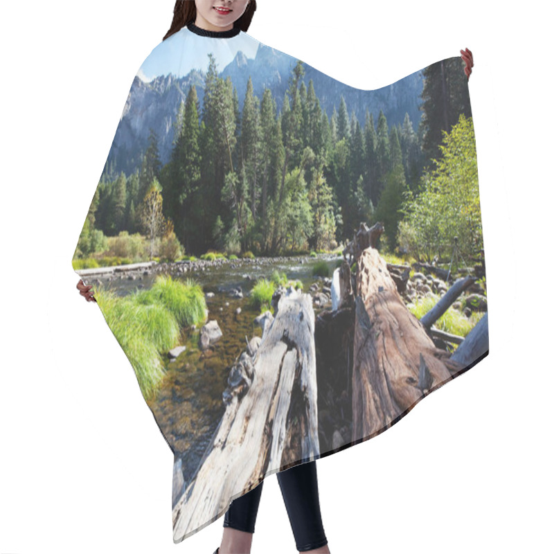 Personality  Yosemite Nature Landscapes Hair Cutting Cape