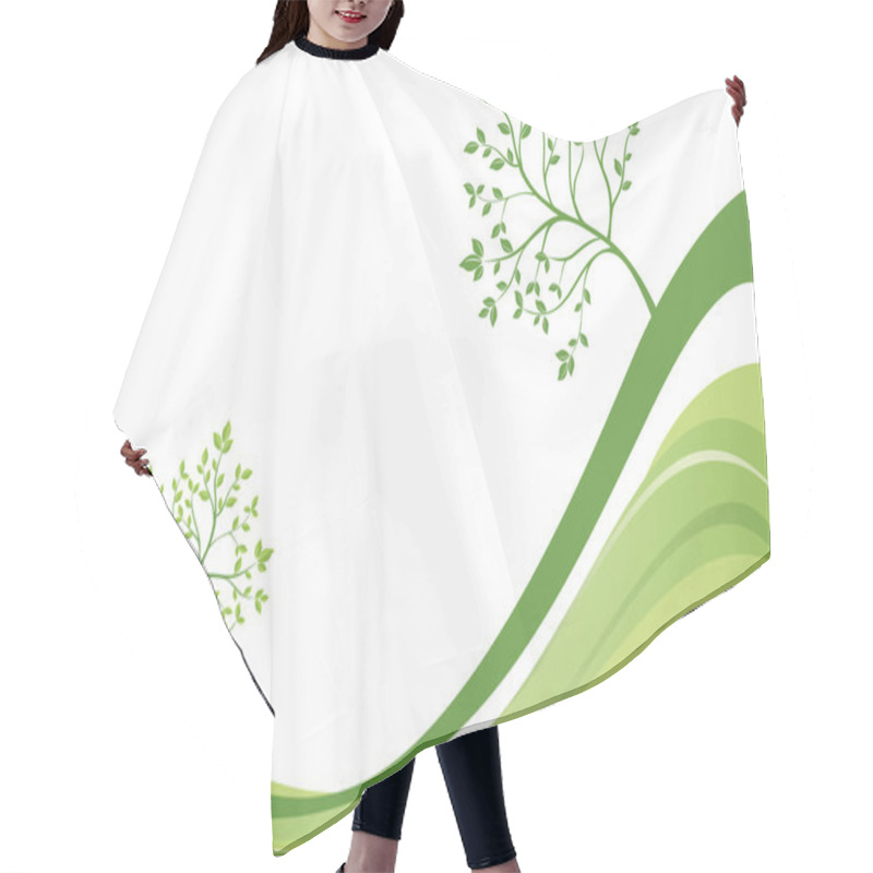 Personality  Ecological Background Hair Cutting Cape