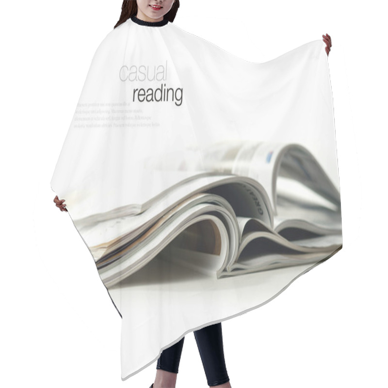 Personality  Casual Reading 2 Hair Cutting Cape