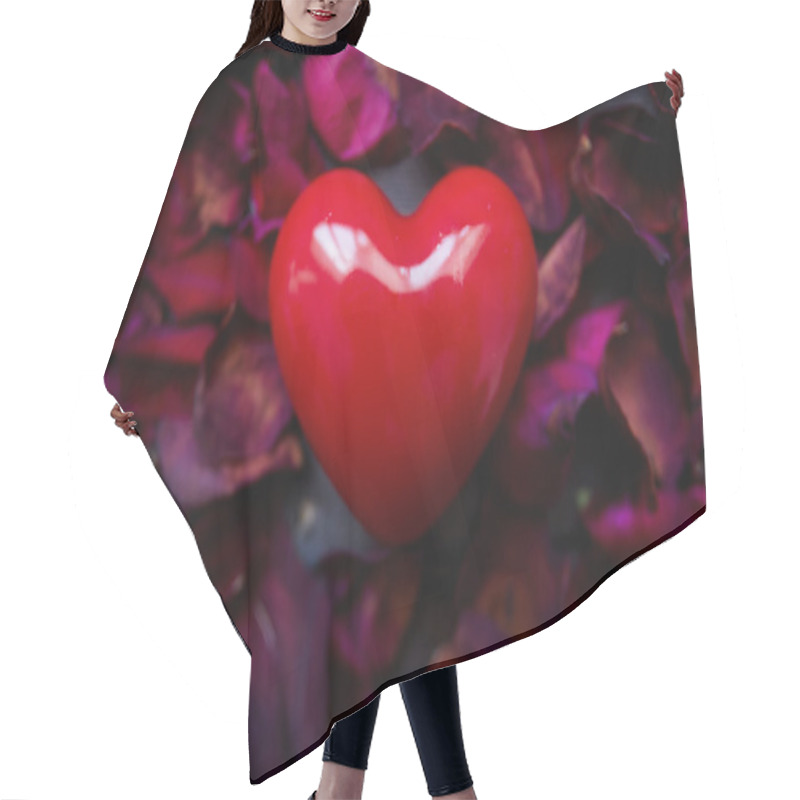 Personality  Romantic Love Hair Cutting Cape