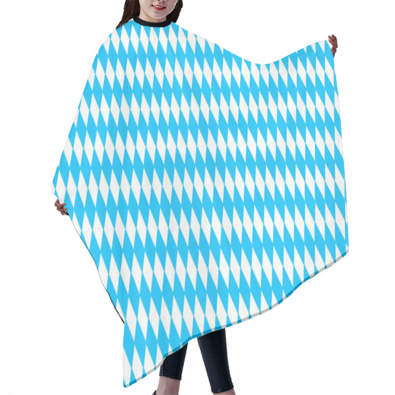 Personality  Oktoberfest Pattern With Rhombus Hair Cutting Cape