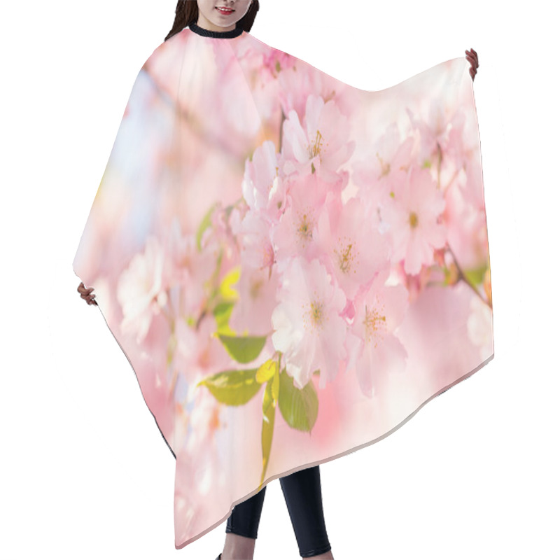 Personality  Spring Blossoms In Macro Detail Hair Cutting Cape