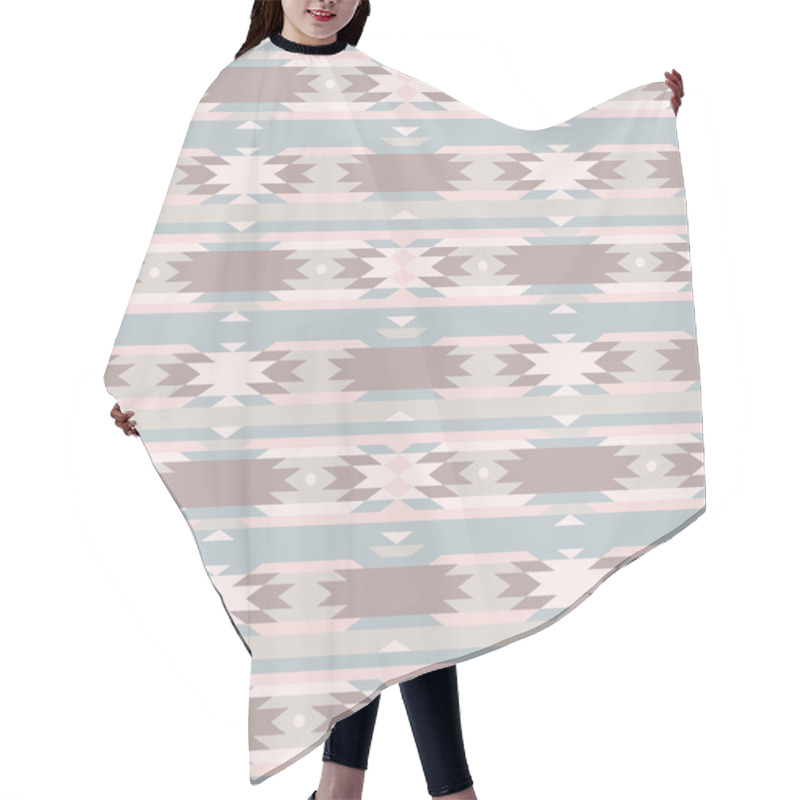 Personality  Pattern In Aztec Style Hair Cutting Cape