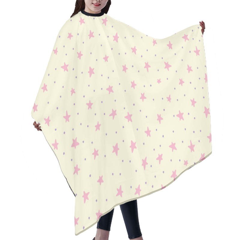 Personality  Star Night Pattern Template Baby Children Kids Hair Cutting Cape