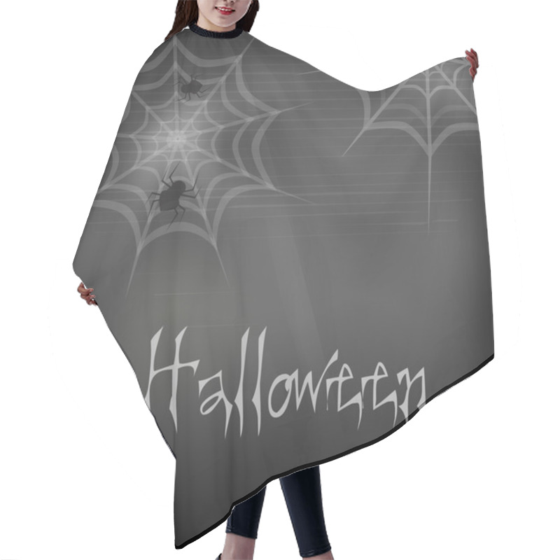 Personality  Scary Halloween Night Background. EPS 10. Hair Cutting Cape