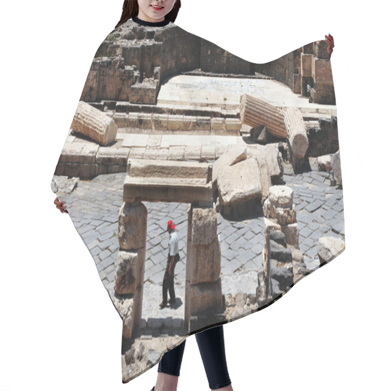 Personality  Ancient Beit Shean - Israel Hair Cutting Cape