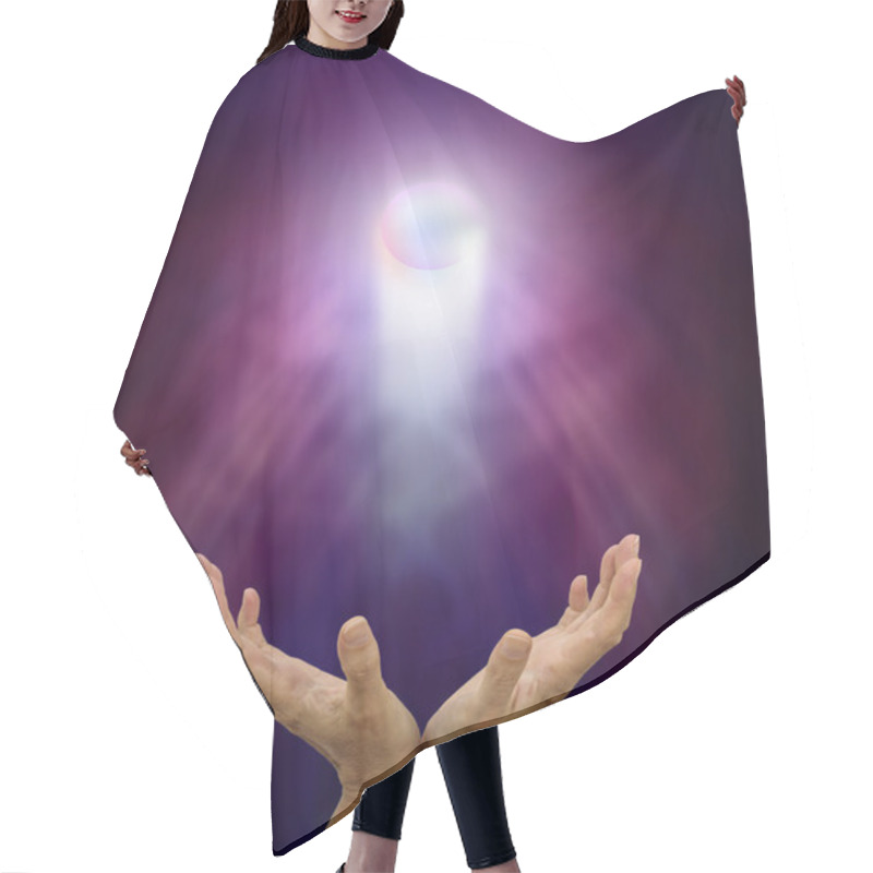 Personality  Spiritual Healing Orb Hair Cutting Cape