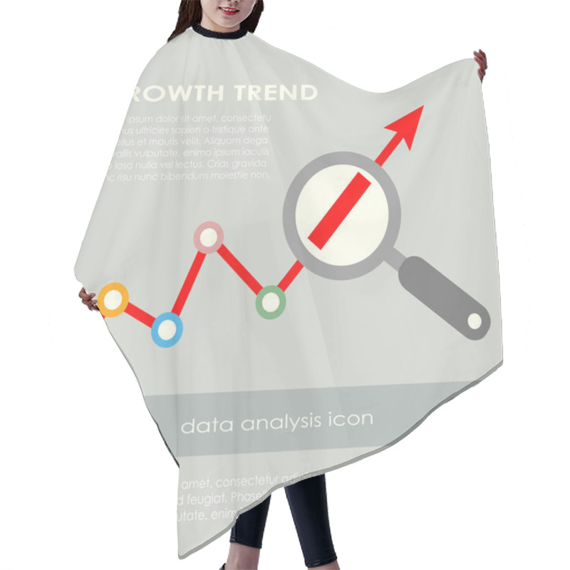 Personality  Growth Trend Poster Hair Cutting Cape