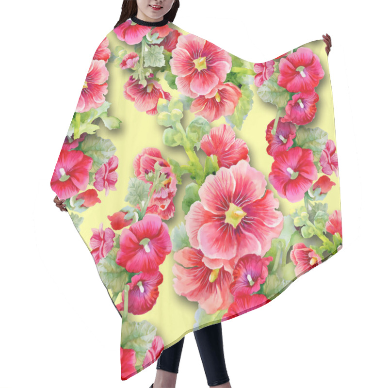 Personality  Mallows Seamless Pattern Hair Cutting Cape