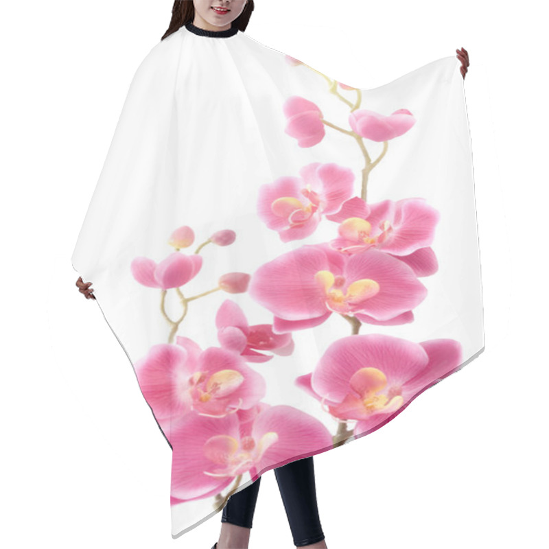 Personality  Pink Orchid Hair Cutting Cape