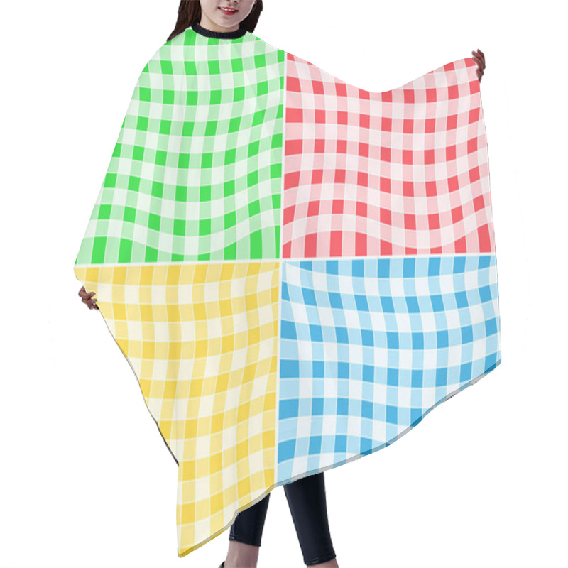 Personality  Vector Tablecloth Patterns Hair Cutting Cape