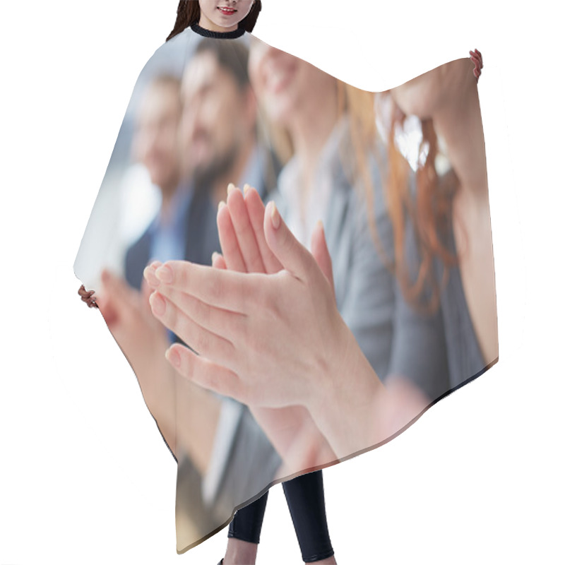 Personality  Hands Applauding Hair Cutting Cape