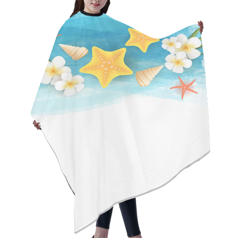 Personality  Travel Conceptual Background Hair Cutting Cape