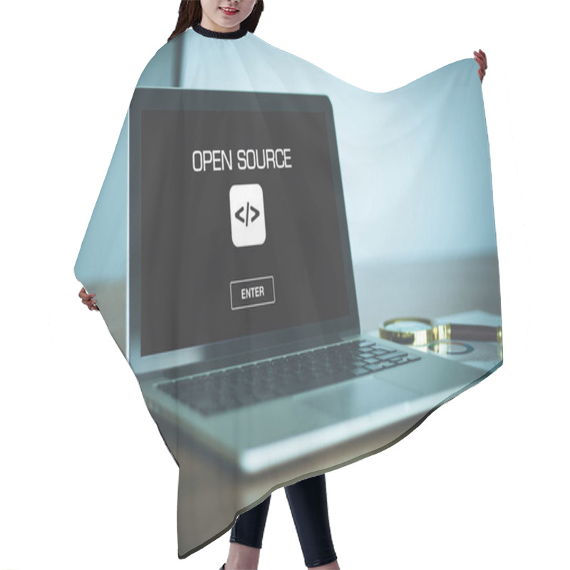 Personality  OPEN SOURCE CONCEPT Hair Cutting Cape