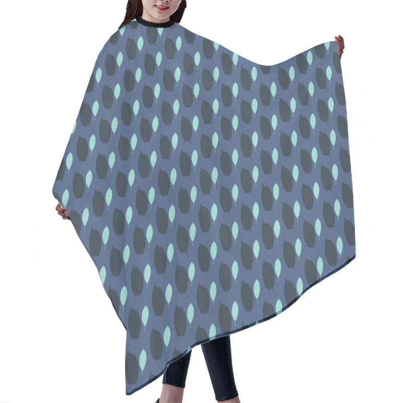 Personality  Seamless Abstract Background With Geometric Elements Hair Cutting Cape