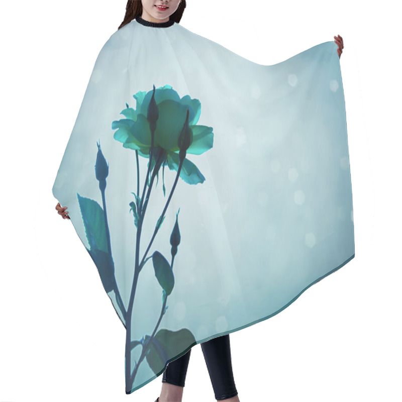 Personality  Cold Roses Hair Cutting Cape