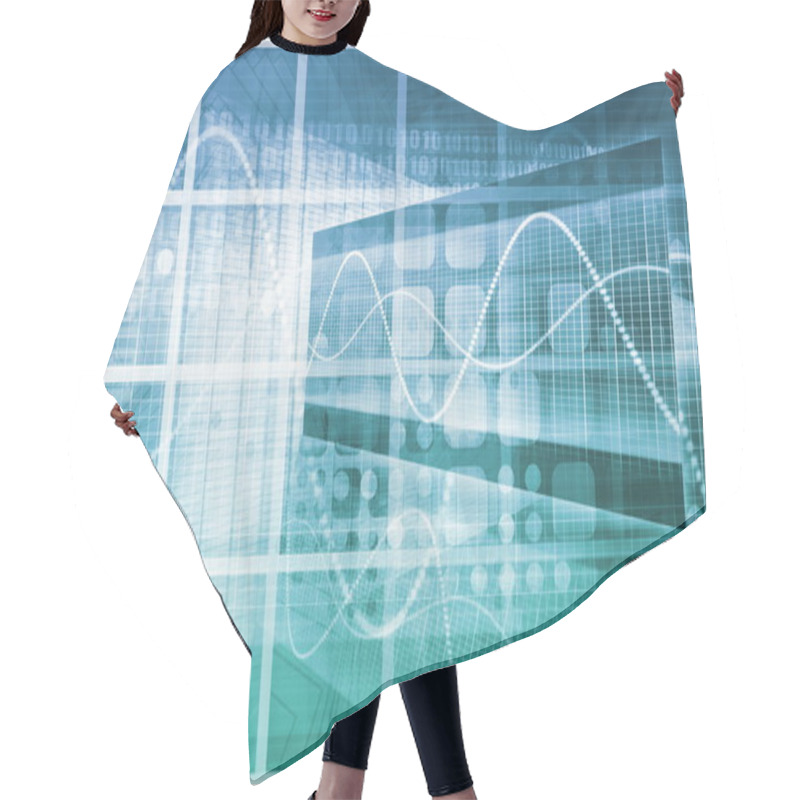 Personality  Information Technology Hair Cutting Cape