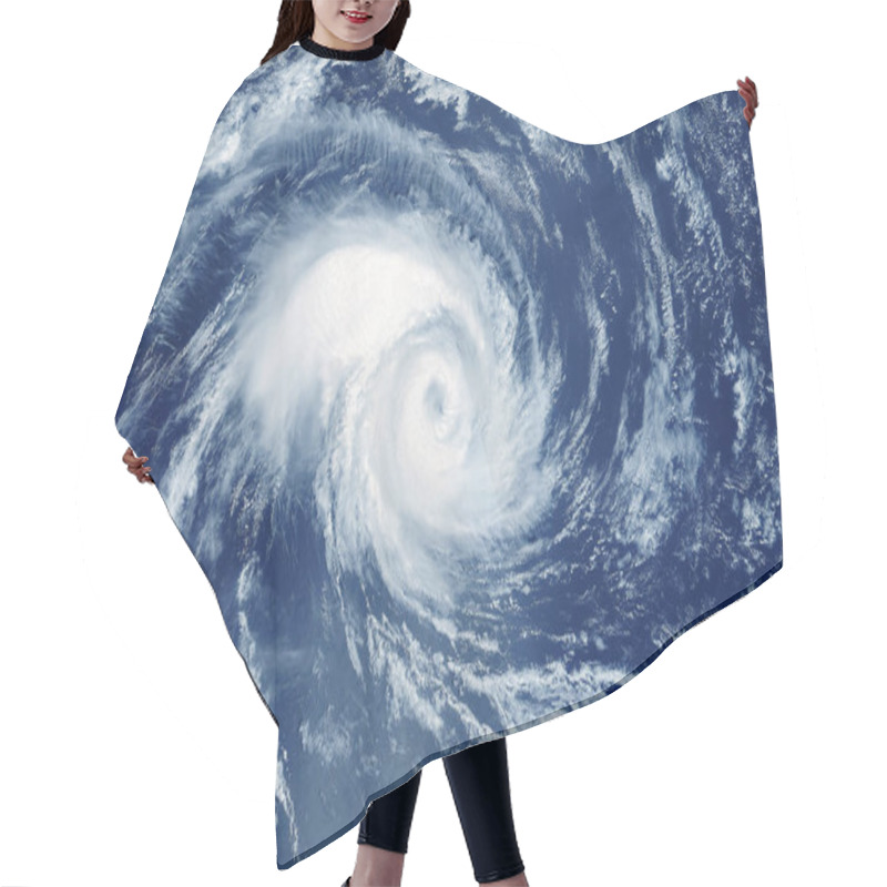 Personality  Hurricane From Space. The Atmospheric Cyclone. Elements Of This Image Furnished By NASA Hair Cutting Cape