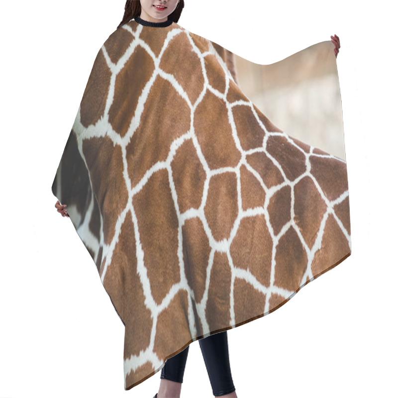 Personality  Giraffe Skin Hair Cutting Cape