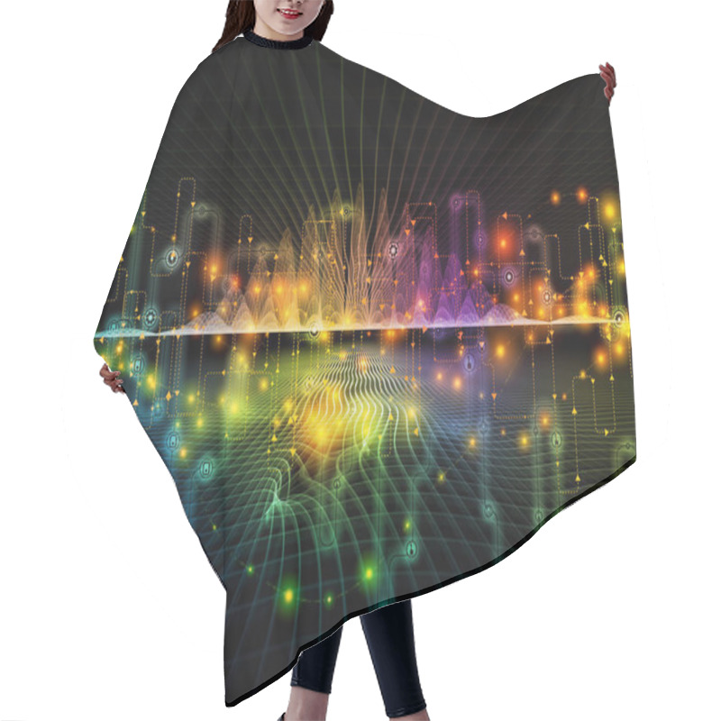 Personality  Perspectives Of Data Transfers Hair Cutting Cape