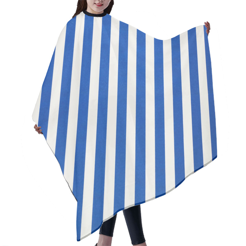 Personality  Blue And White Striped Fabric, High Resolution Background  Hair Cutting Cape