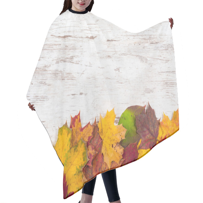 Personality  Autumn Leaves Hair Cutting Cape