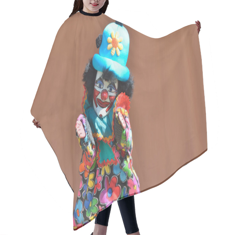 Personality  Policeman From Punch And Judy Show Hair Cutting Cape