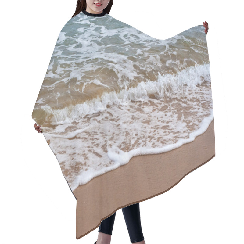 Personality  Waves At The Beach Hair Cutting Cape