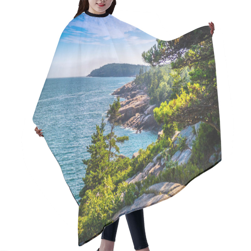 Personality  The Ocean Path Trail In Acadia National Park, Maine Hair Cutting Cape