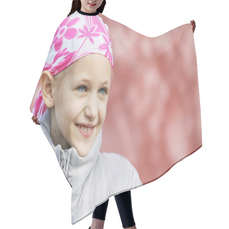 Personality  Child With Cancer Hair Cutting Cape