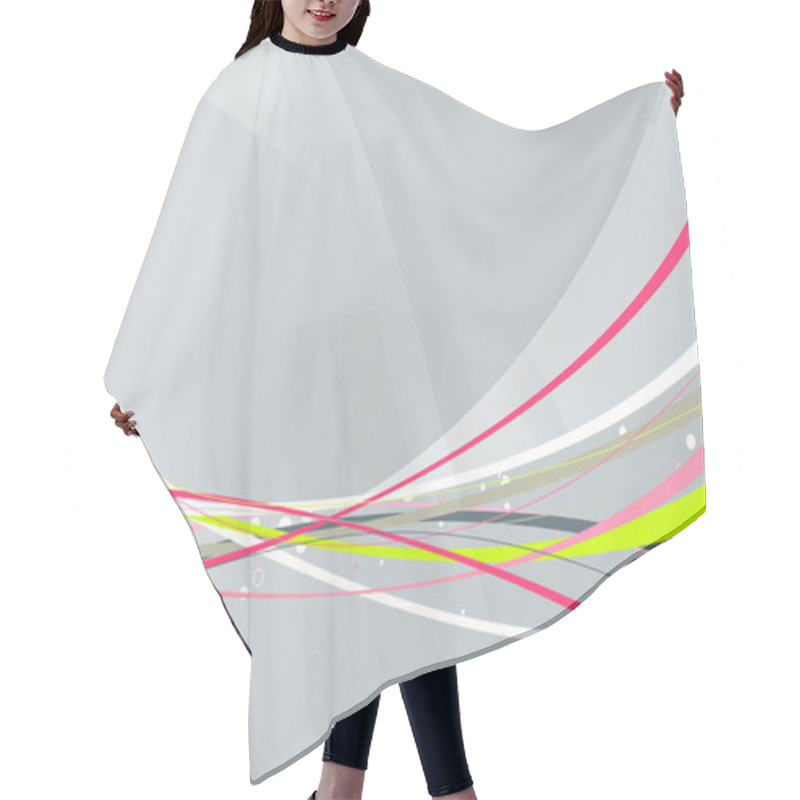 Personality  Abstract Background Hair Cutting Cape