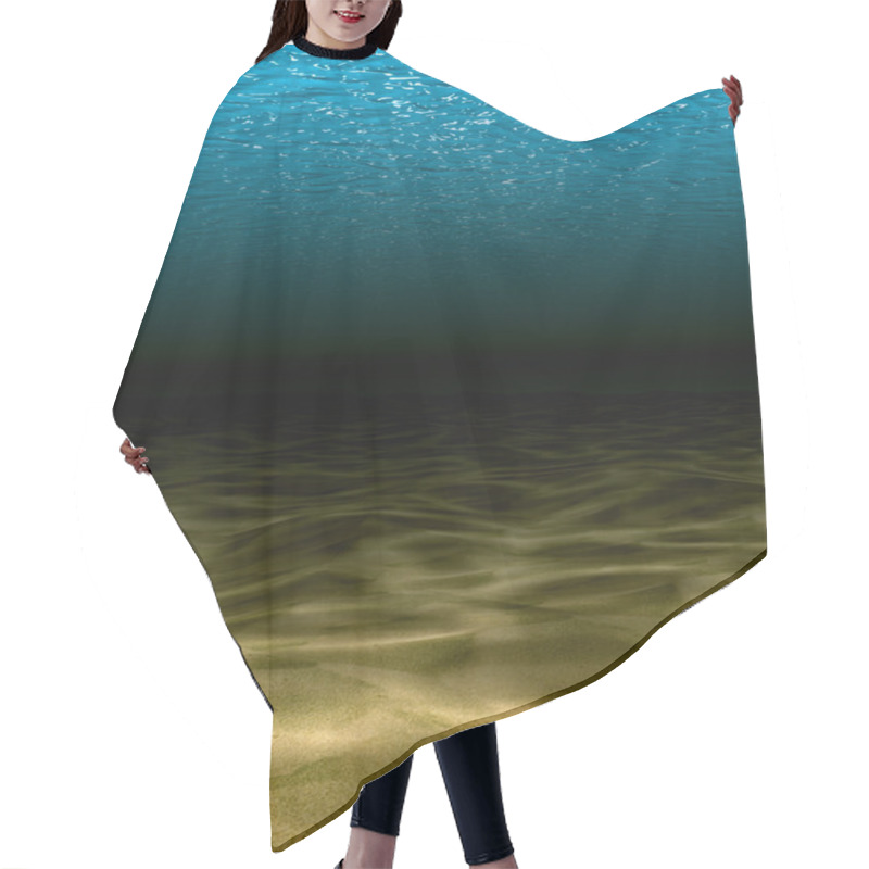 Personality  Underwater Scene Hair Cutting Cape