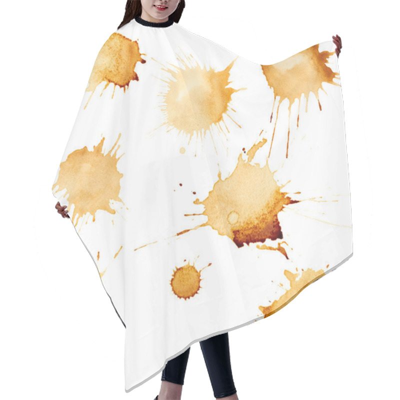 Personality  Coffee Cup Stains Hair Cutting Cape